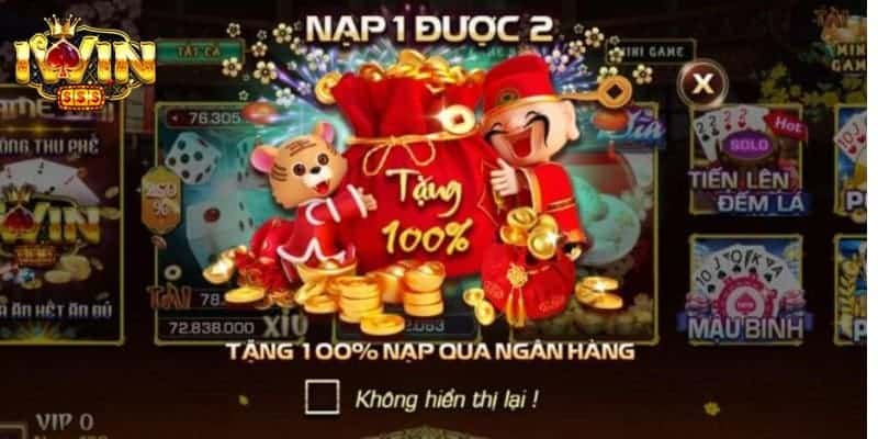 Sân chơi iwin có rất nhiều ưu đãi đặc biệt